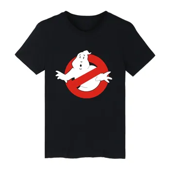 Ghostbusters Film Pamuk T-shirt Erkekler Rahat Kısa Kollu Hayalet Avcıları Erkek Tişörtleri yaz markası ile T-Shirt T-Shirt