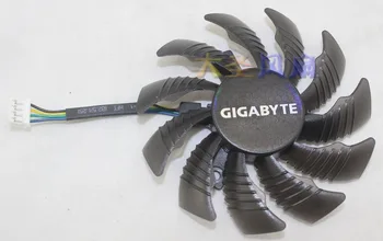 Gigabyte GTX960 PLD08010S12HH/970/980 çapı 7,5 cm saha 4cm sıcaklık kontrolü grafik kartı fanı için özgün
