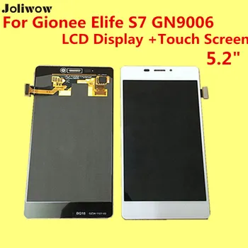 Gionee Elife S7 GN9006 LCD Ekran İçin yüksek Kaliteli MT6752 Telefon İçin Ekran dijital dönüştürücü Montaj Yedek Touch +