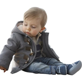 Giyim için yeni 2016 Bebek Erkek Çocuk Ceket Moda Çocuk Ceket Çocuk Kız Kış Ceket Sıcak Kapşonlu Çocuk Giyim