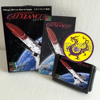 Gleylancer 16 bit SEGA MD Oyun Kartı Kılavuzu İle Sega Mega Drive Genesis İçin İçin Kutulu