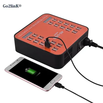 Go2linK 40 Port 200Watt 30A USB Şarj Cihazı Cep Telefonu Şarj Güç Kaynağı Dökme Ürün Yaşlanma Test Güç Kaynağı