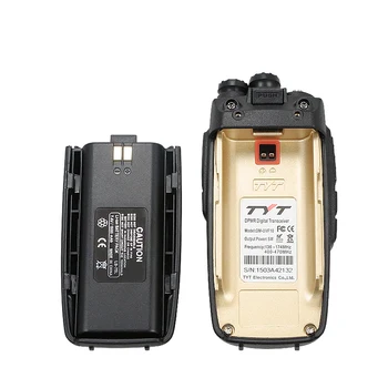 GPS ile Sıcak Satış Çift Bant MOBİL VHF UHF TYT DM-UVF10 DPMR Dijital Ticari İnterkom Walkie Talkie Fonksiyonu
