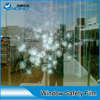 Güvenlik Cam Filmi, Güvenlik Kendinden Yapışkanlı Pencere Koruma tonu filmi 50cm500cm