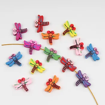 Güzel 50pcs Moda Takı Yusufçuk takı DİY çocuk oyuncakları yapmak için Spacer boncuk şekli