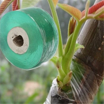 Güçlü/çok Bahçe Aletleri Meyve Ağacı bahçevan makaslar Şube Bahçe bağlama kemer kravat PVC Bant Aşılama film 3CM x 100M / Roll 3 Kardeşi