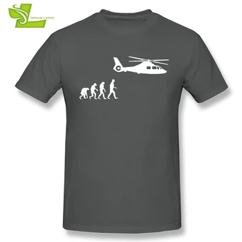 Helikopter T-Shirt Erkek Kısa %100 Pamuk Serin Tee Yetişkin Yeni Varış Artı Boyutu Giyim Kollu T-Shirt Helikopter Teenboys