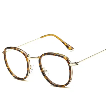 HİNDFİELD 2016 Vintage Marka Tasarım Erkekler Kadınlardan Kare Yuvarlak Optik Çerçeve Retro Oculos De Grau Femininos Gafas Gözlük Gözlük