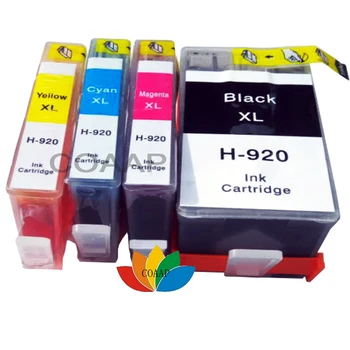 Hp için 4 Uyumlu HP 920XL Paketi 6000 6500 İN/ 7000 / 7500 / 1 Mürekkep Kartuşu Yazıcı, HP
