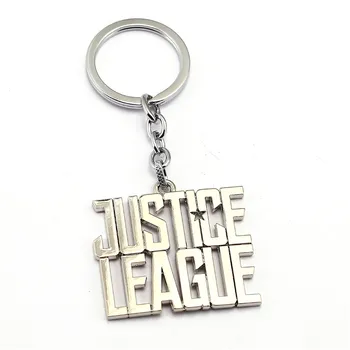 HSİC 3 Çeşit Anahtarlık Justice League süper Kahraman Anahtarlık Tutucu Chaveiro Araba Anahtarı Hayranları İçin HC12142 Film Hatıra Zincir Kolye
