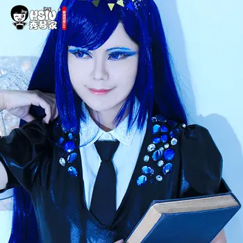 HSİU Yüksek Kalite Hoseki no Kuni Cosplay Peruk Lapis lazuli Sarı Elmas Ametist Oynamak Yetişkin Peruk Anime Oyun Saç