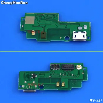 Huawei Honor 3X G750 USB İçin ChengHaoRan Mikrofon Vibratör Kurulu Modülü ile Şarj Portu Dock bağlantısı Flex Kablo Şarj