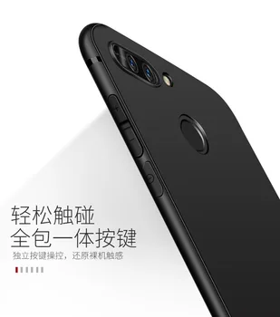 Huawei Honor için 9 Lite Kılıf Yumuşak TPU İnce Silikon Tam kapak shell 9 9Lite huawei honor için Koruyucu arka kapak kılıf Buzlu