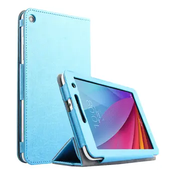 Huawei İçin dava L03 PU Koruyucu HUAWEİ BGO-BGO DL09 İçin T2 7.0 Koruyucu Akıllı kapak Sahte Deri Tablet MediaPad-