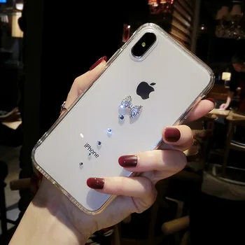 Huawei P9 Durumda Silikon SMS ile Elmas glitter P9 huawei huawei P9 Lite kapak Şeffaf Durumda Bling İçin telefon kılıfı Artı