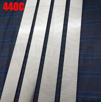 Isıl 440 paslanmaz çelik levha bar çubuk bıçak Sonra (ısı) HRC58-60 seçin Daha boyutu bıçak DİY kesici boş