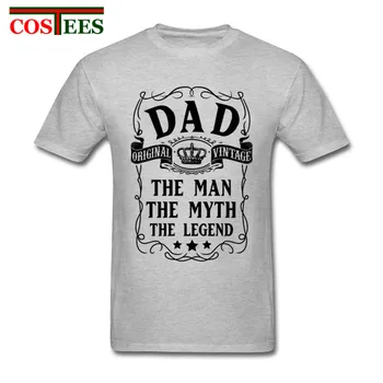 İnanılmaz Baba Efsane Efsane Baba mektubu baskılı Erkek t-shirt erkek baba günü hediyesi tshirt Baba aile doğum günü hediyesi t-shirt
