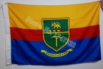 İngiliz İmparatorluğu, 1970'lerden Rodezya Ordusu Bayrağı Sıcak Satış 150X90CM Banner pirinç metal delik 3X5FT