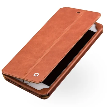 İPhone 7 4.7 inç premium aksesuar cüzdan kartvizit tutucu Slim flip case ile iPhone 7 için QİALİNO kılıf
