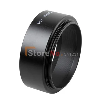 İplik DSLR Kamera 58 mm filtre için 2 adet 58 mm Standart Metal Lens Hood lens Ücretsiz Kargo