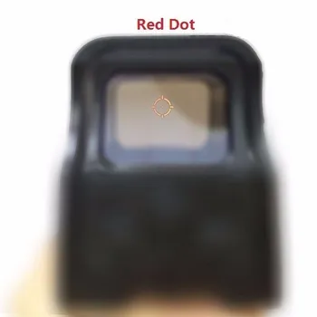 İçin 20 mm Demiryolu İle holografik 553 Taktik Refleks Görme Kırmızı ve Yeşil Nokta Görüş Kapsamı Refleks Av