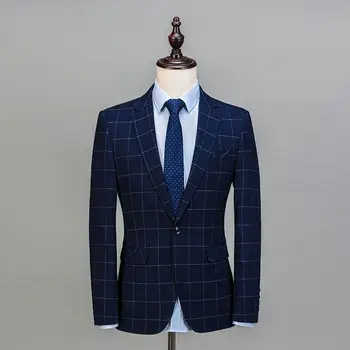 İş (Ceket+Yelek+Pantolon ) AİMENWANT Erkek Düğün Balo Elbisesi 2018 Slim Fit takım Elbise Damat sektörün Resmi Blazer Erkek İş Elbisesi