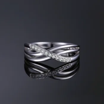 JewelryPalace Sonsuz Romantik Yıldönümü Yüzük Hediye Gümüş Takı Moda Doğum Günü Söz Aşk