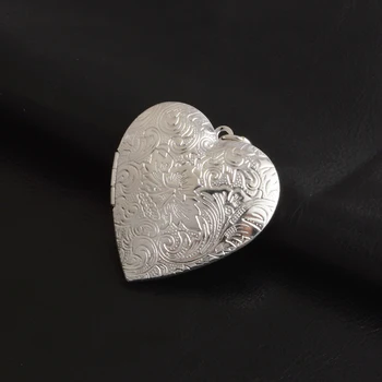 JEXXİ Sıcak Moda Kadın 925 Gümüş Kalp Şeklinde Kolye Kolye Kadınlar Takı Ücretsiz Kargo