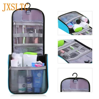 JXSLTC Marka Seyahat Kozmetik Çantası Kişisel Bakım Kutusu Seyahat Sağlık Güzellik makyaj Organizatör Asılı su Geçirmez tuvalet Yıkama Çanta