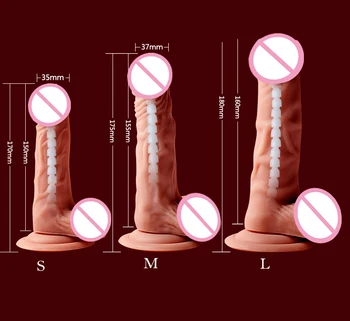 Kadın erkek yapay penis yetişkin Seks Oyuncakları için iskelet Dildo ile süper gerçekçi dildo vantuz Yumuşak gerçekçi penis vibratör