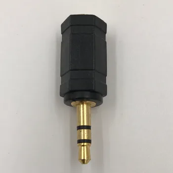 Kadın Ses bağlantısı Altın için 2.5 mm Dişi Konnektör Standartd Jack Adaptörü Erkek için 3.5 mm Erkek 2.5 mm jack 3.5 mm jack kaplama