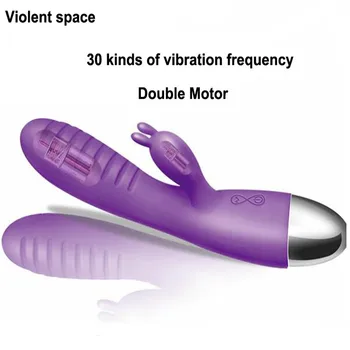 Kadın Vibradores için kadınlar Sihirli değnek Klitoris uyarıcı vibratör Dildo Seks Oyuncakları için şiddet alanı 30 Hız Vibratör Sextoys