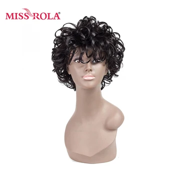 Kadınlar Isıya dayanıklı Fiber Saç İçin Bayan Rola Sentetik Peruk 2#,4#, Fs4-30# Cruly Saç Peruk 3.5-5