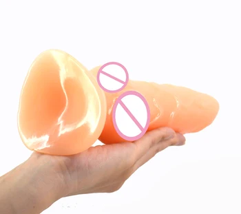 Kadınlar için emme ile FAAK hayvan kurt dildo penis fincan esnek yapay penis Seks Oyuncakları erotik ürünler büyük dick anal seks shop