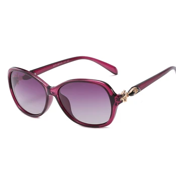Kadınlar için güneş gözlüğü marka tasarımcısı 2018 Yeni HD polarize gözlük oculos retro vintage buhar punk Çerçeve bayanlar UV güneş gözlükleri