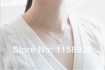 Kadınlar için moda Altın gümüş kolye basit pusula kolye-Ücretsiz Kargo