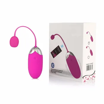 Kadınlar için Seks Oyuncakları Vibratör USB Şarj edilebilir Kablosuz Bluetooth Uygulaması Uzaktan Kumanda Vibratörler O3 vibrador Klit atlama yumurta Titreşimli
