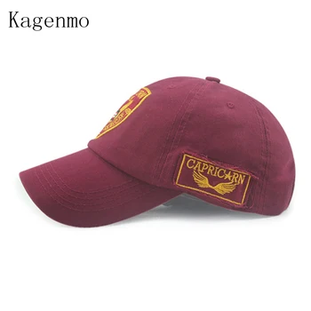 Kagenmo Kartal şapka mevsim moda casual beyzbol şapkası unisex pamuk 6color 1 adet kap işlemeli