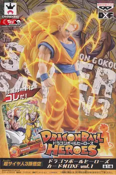 Kahramanlar Kartı Vol orijinal Banpresto sahip TIFF.1 Koleksiyon Figürü - Süper Saiyan 3 Oğlu Gokou Dragon Ball Z 