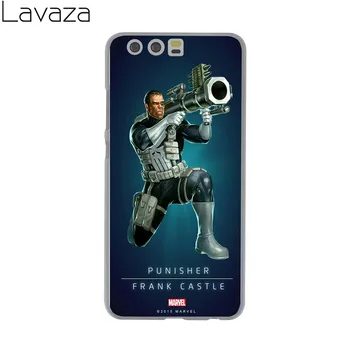 Kapak Pro Huawei P10 P9 Plus Lite On Keyboard Lite Mini 2016 2017 3 P6 Eş Lavaza Punisher filmi Zor Durumda
