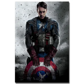 Kaptan Amerika 2 3 Sıcak Film Sanat İpek Poster Büyük Baskı 13x20 24x36inches Demir Adam Örümcek Adam Büyük bir Hediye 056