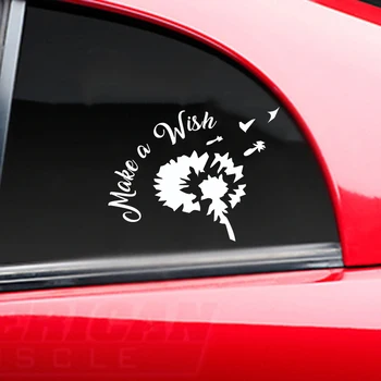 Karahindiba Yapmak İsteyen Die Araba Kamyon için Vinil Pencere Çıkartma/Sticker Kesim