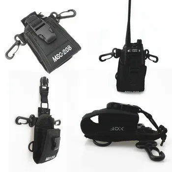 Kenwood Yaesu ICOM UV Doke doke Radyo çantası Tutucu MSC-20B Taşınabilir Çantası-5R Walkie Talkie TYT TH-F8+ Vextex