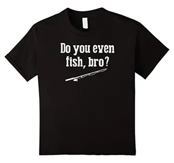 Komik Fishinger Hediye T Shirt Balıkçı Balık Kardeşim Bile T Pamuk Yüksek Kalite Üst Tee Kısa Kollu Pamuk Baskı Gömlek-
