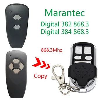 Kopya Marantec Dijital 382 384 Dijital uzaktan kumanda teksir evrensel kapısı garaj 868.3 mhz öğrenme uzaktan kumanda