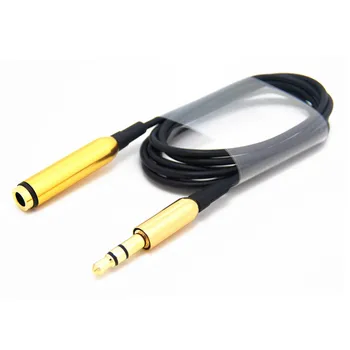 Kulaklık/PC/DVD/TV/Araba Ses İçin 3.5 mm Jack Erkek Dişi Ses Stereo Aux Uzatma Kablosu 1m