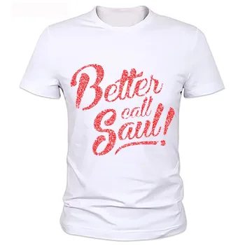 Kötü 2018 Kırma Sakin Tutmak Baskılı t-shirt Moda Serin Stil Jesse Pinkman Erkek Gömlek Kısa Kollu Basic Tee Üstleri T