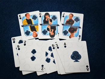 Kötü poker kartı Kırma sıcak Amerika TV programı kağıt oyun kartları güverte mevcut yüzey Bay White yenilik kabartmalı set
