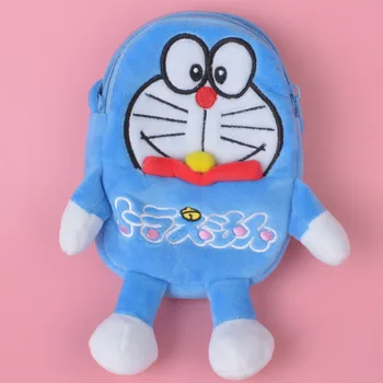 Küçük Boyutu Doraemon Peluş Oyuncak Sırt Çantası, Çocuk Çocuk Peluş Çanta Hediye Ücretsiz Kargo