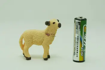Küçük Shropshires Simülasyon modeli Hayvan oyuncaklar çocuklar eğitim sahne sıcak oyuncaklar: